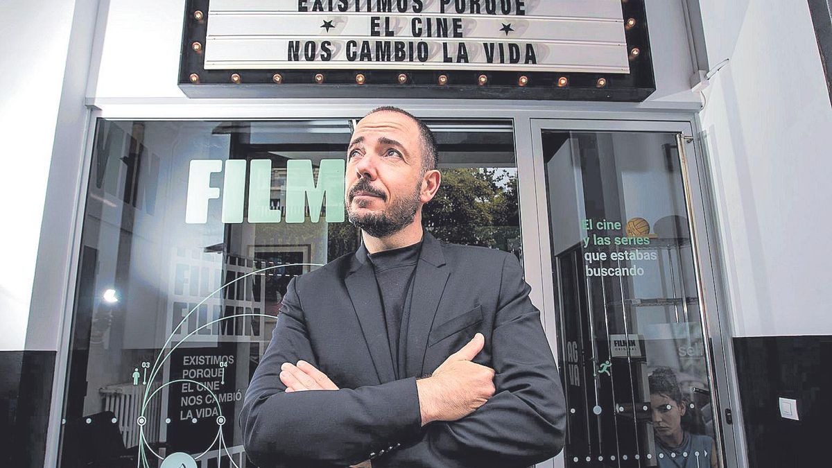 Jaume Ripoll, cofundador i director editorial de Filmin, a les oficines de la plataforma / ZOWY VOETEN