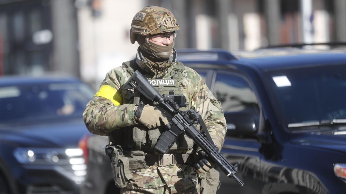 Un militar del ejército ucraniano.