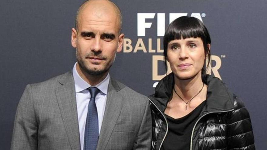 Josep Guardiola i la seva dona, Cristina Serra.