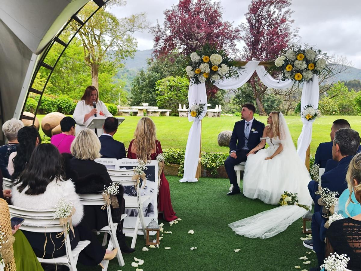 La boda de Alejandro Casal Melendi y Andrea García Cifuentes, en imágenes La boda de Alejandro Casal Melendi y Andrea García Cifuentes, en imágenes