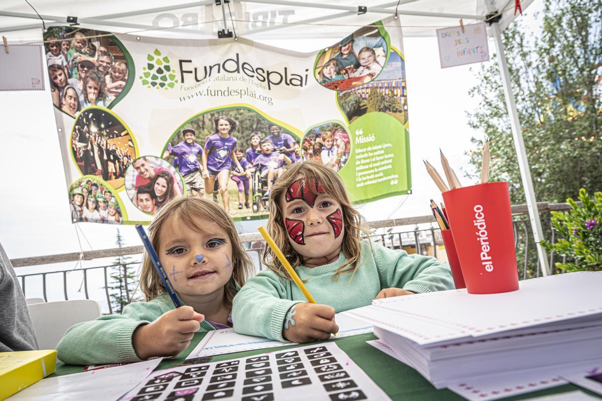 Fiesta solidaria de El Periódico en favor de Fundesplai en el Tibidabo