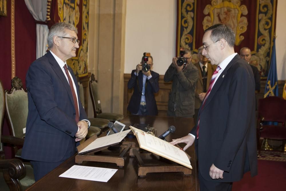 Toma de posesión de los vicerectores de la Universidad de Oviedo