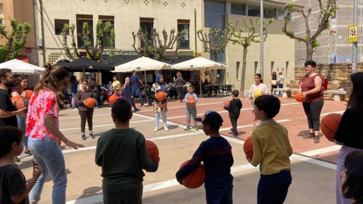 Una de les activitats del programa «Viu els Carrers» | AJUNTAMENT DE LA BISBAL