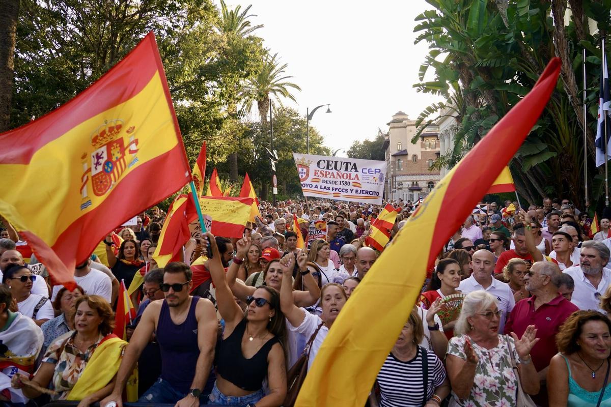Málaga apoya a Ceuta y sus ciudadanos