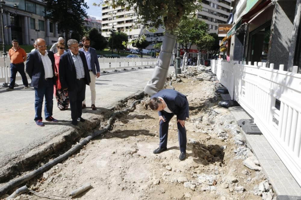 Así avanzan las obras de humanización de García Barbón