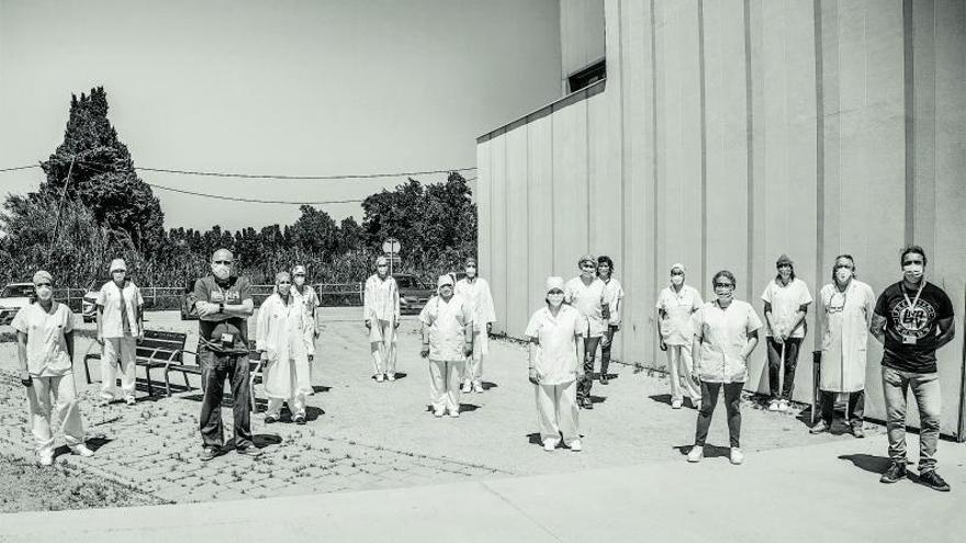 Els herois de la pandèmia reben tribut amb aquesta exposició