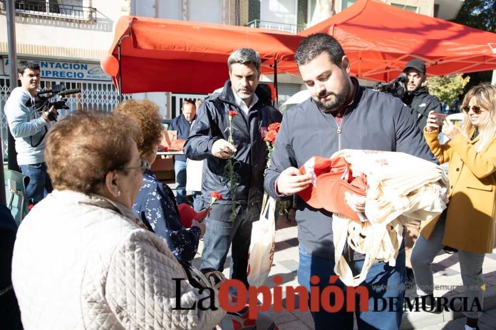 Joaquín López visita Calasparra junto al alcalde J