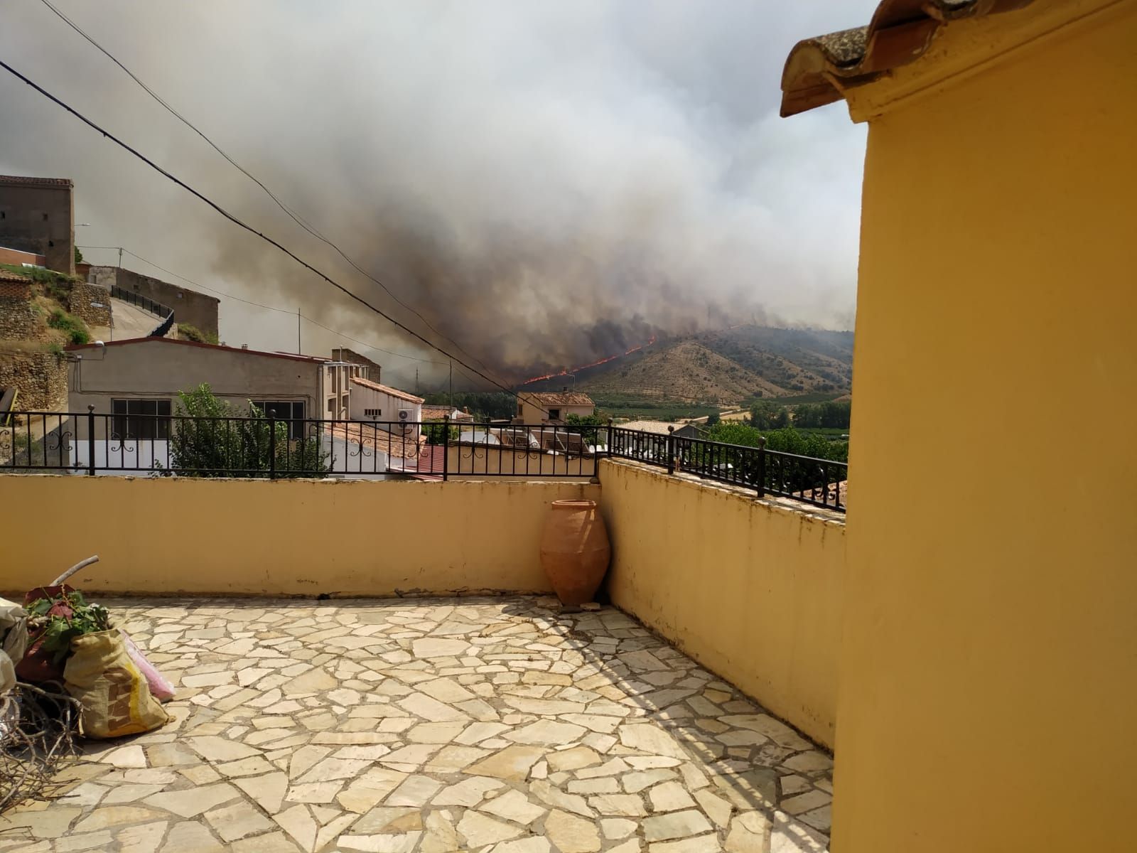 Las imágenes del fuego en Ateca, Moros y Villalengua