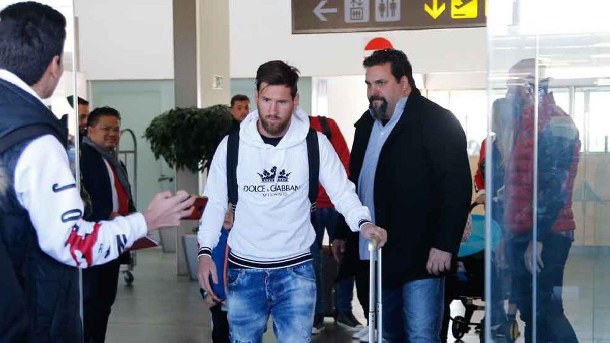 Leo Messi ha regresado este miércoles a Barcelona