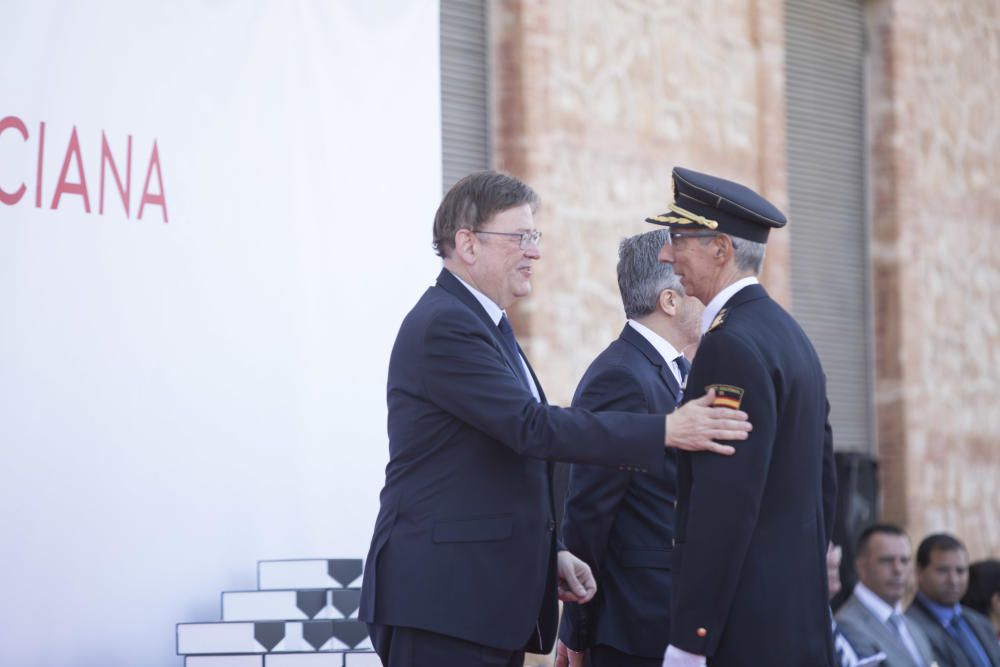 Acto del día de la Unidad de la Policía Nacional adscrita a la Comunitat Valenciana