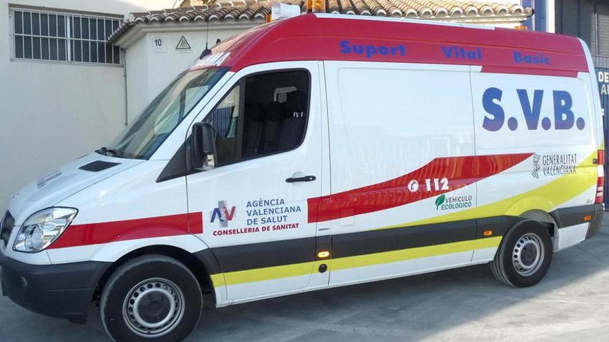 Una niña de 14 años atendida por inhalación de humo en un incendio en Benidorm