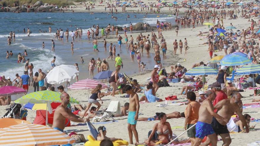 La provincia de Pontevedra alcanza ya los 42 grados en el Baixo Miño