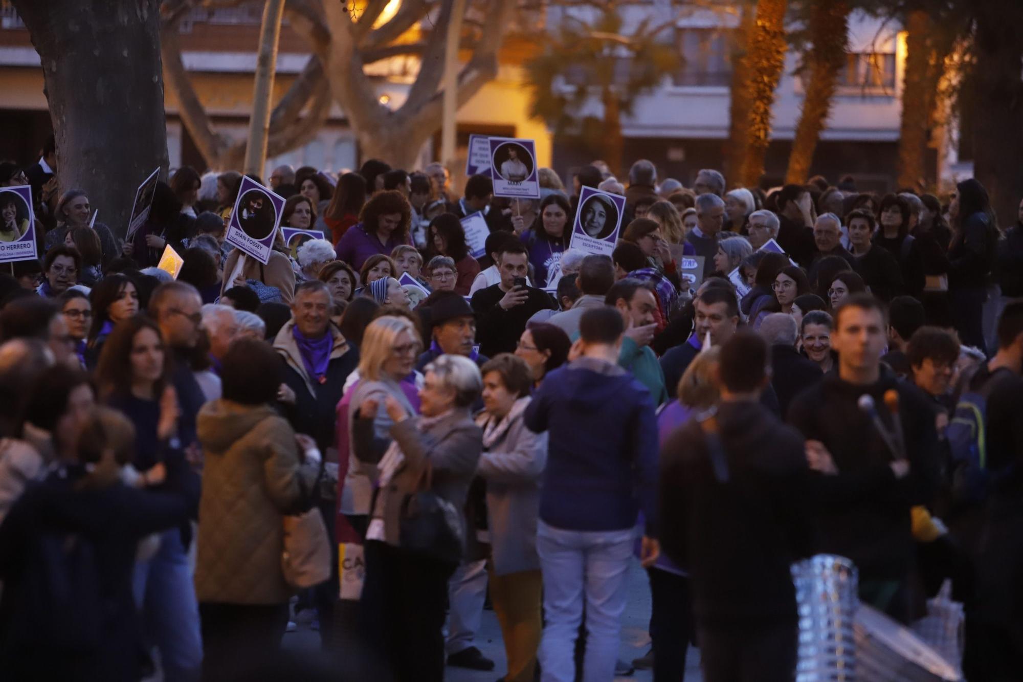 Manifestaciones y actos por el 8M en Ontinyent y Xàtiva