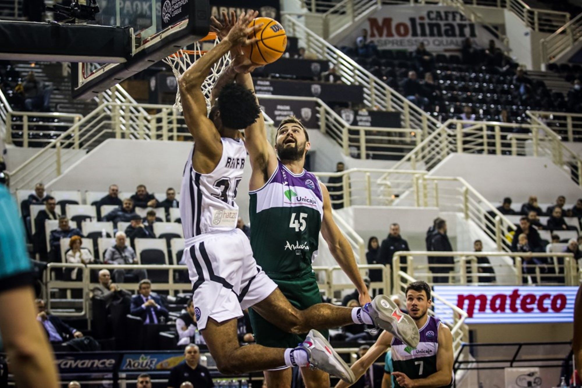 Basketball Champions League | Paok de Salónica - Unicaja Málaga, en imágenes