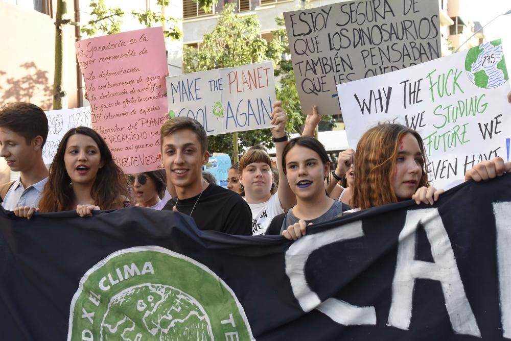 Manifestaciones contra la crisis climática