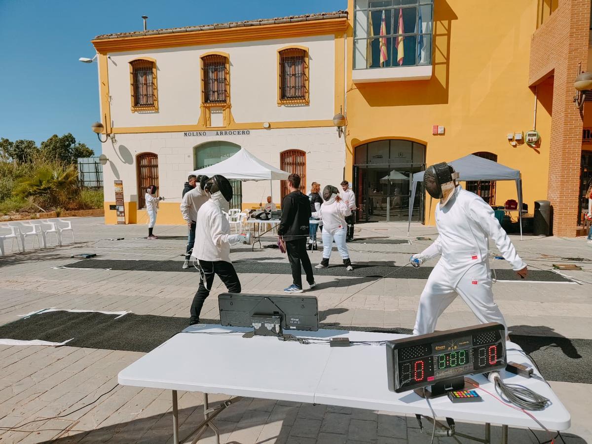 Un momento de la competición.