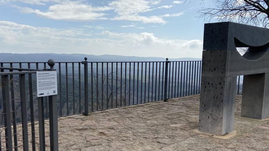 ‘La sonrisa del viento’ también ha sido mejorada, así como se ha restaurado toda la zona.  | DIPUTACIÓN DE HUESCA