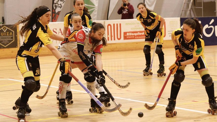 El Telecable Gijón de hockey sobre patines, ante el Benfica para ser primero del grupo europeo