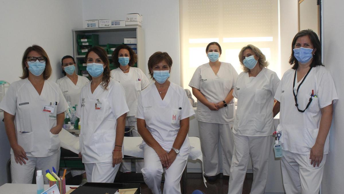 Imagen del equipo que integra la consulta del Hospital General