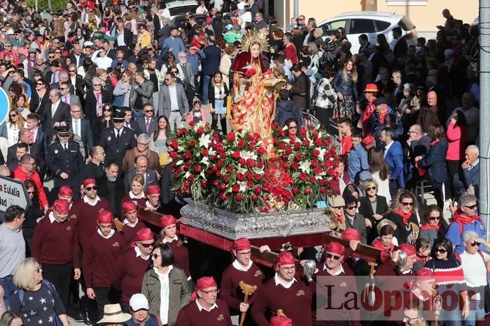 La Santa 'baja' a Totana