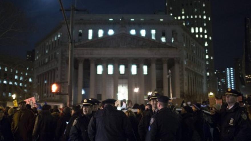 Continúan las protestas contra el racismo en Nueva York