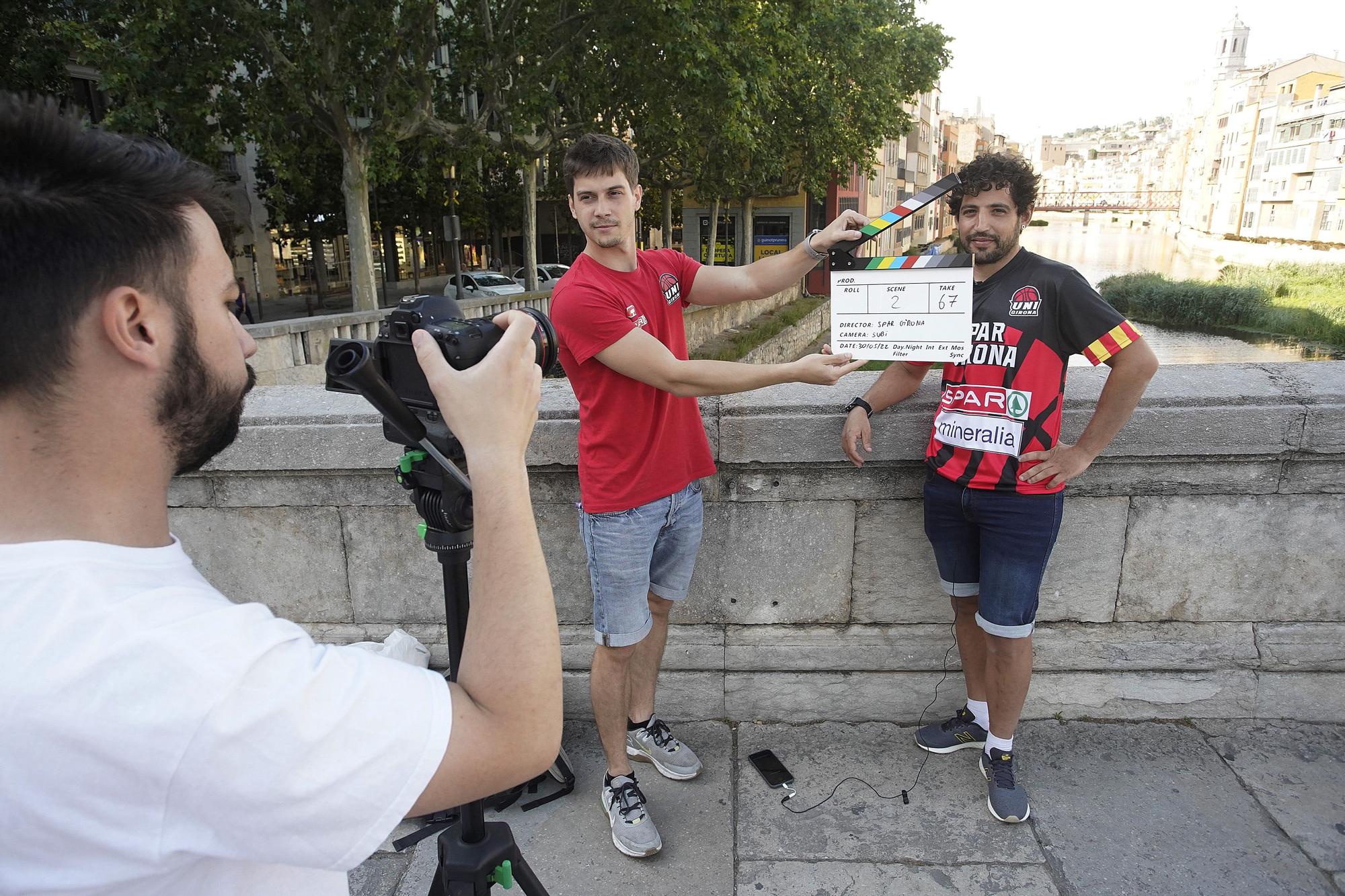 L'afició de l'Uni Girona participa en el vídeo de la campanya d'abonaments 2022-23