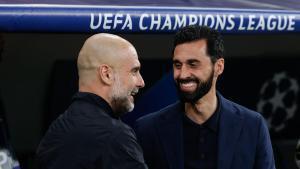 Arbeloa, con Pep Guardiola