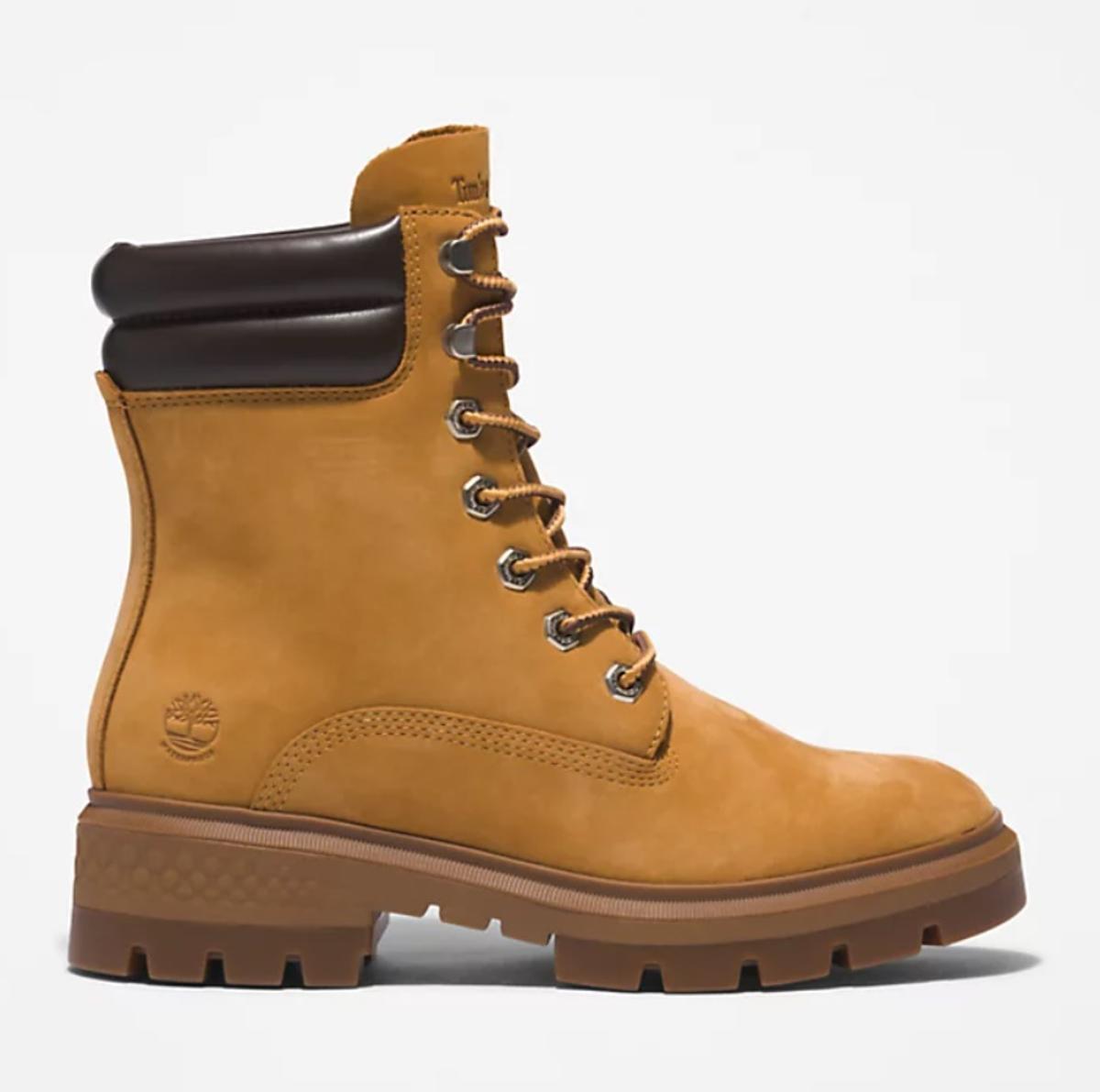 BOTA 6 INCH CORTINA VALLEY IMPERMEABLE PARA MUJER EN AMARILLO