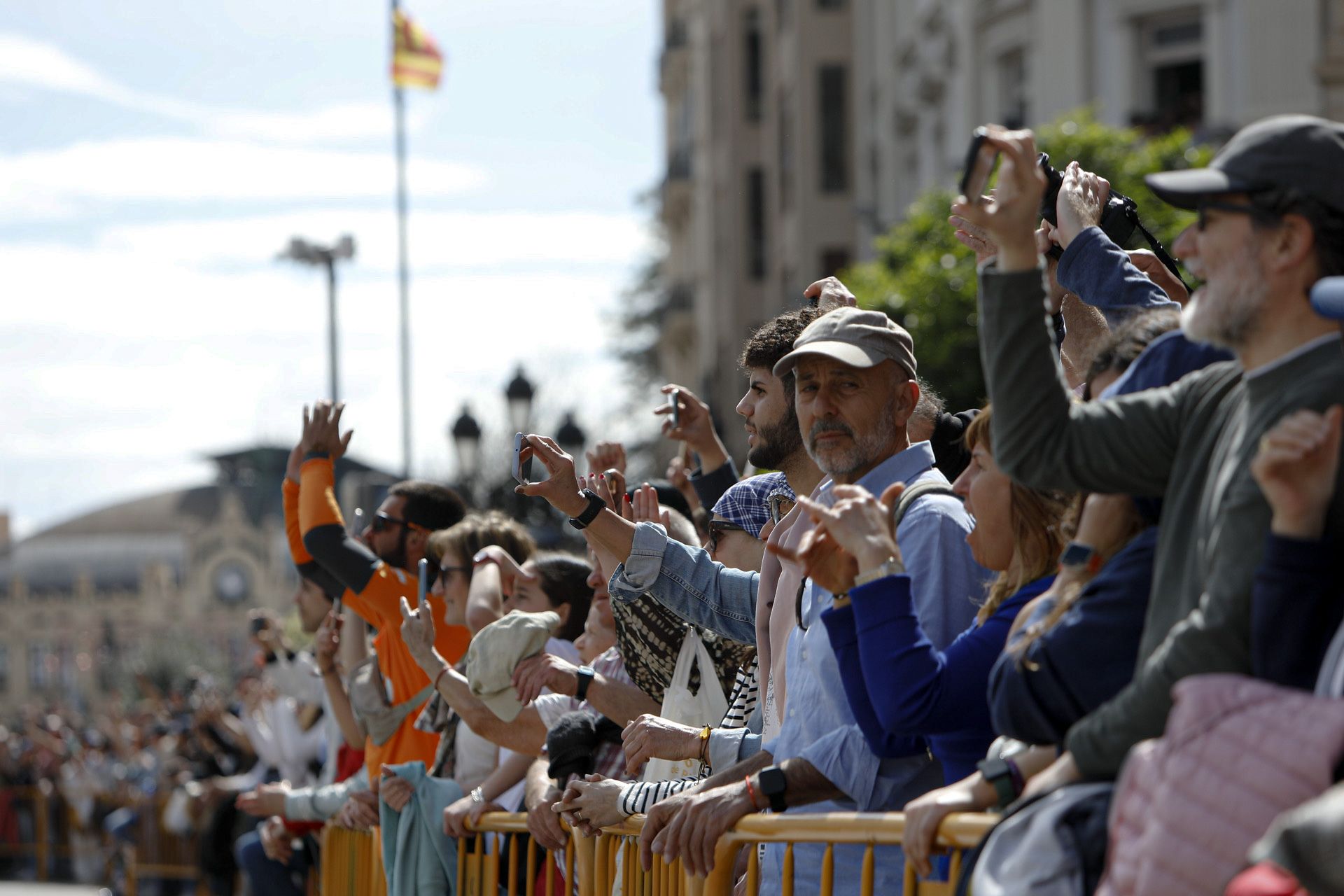 La mascletà del 18 de marzo, en imágenes