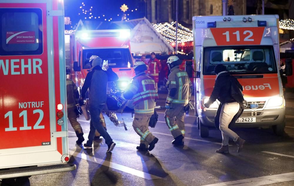 Atropello en un mercado navideño en Berlín