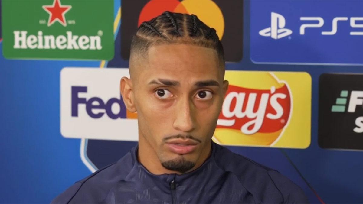 Raphinha, MVP: "Siempre he tenido ganas de jugar y ayudar al equipo"