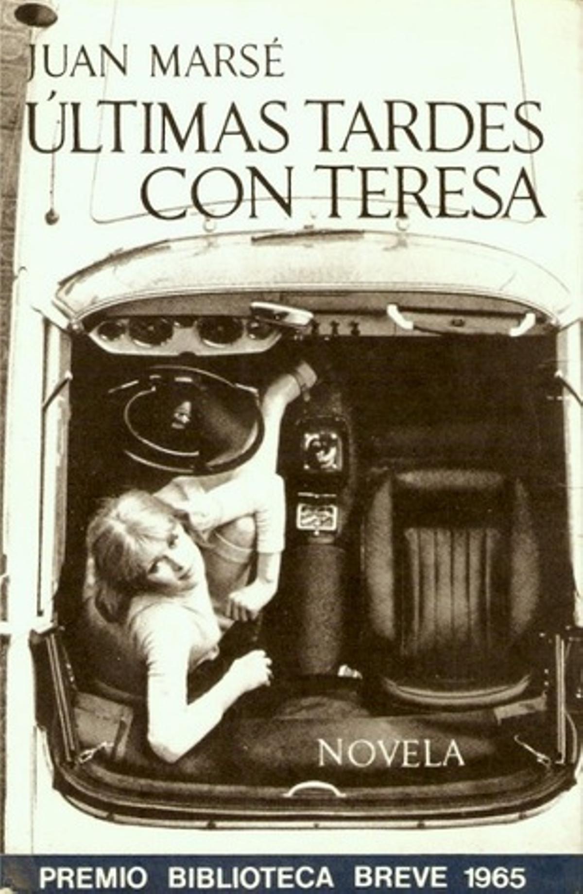 La portada de la primera edición de 'Últimas tardes con Teresa', de Juan Marsé, con foto de Oriol Maspons.