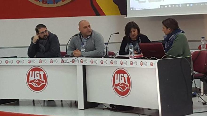 El acto celebrado en UGT.