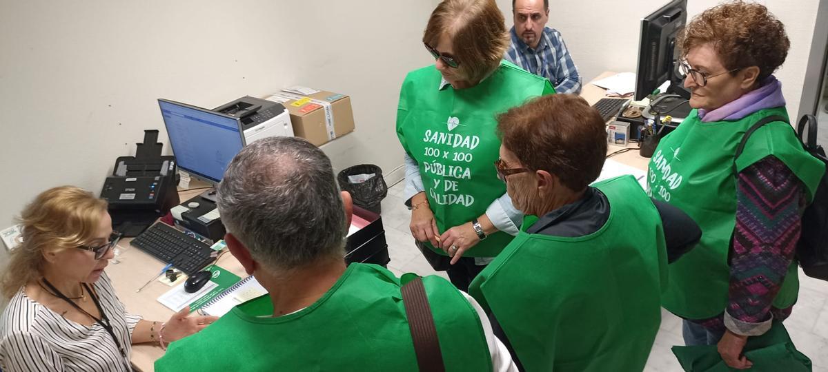 Momento en el que la plataforma registra el escrito