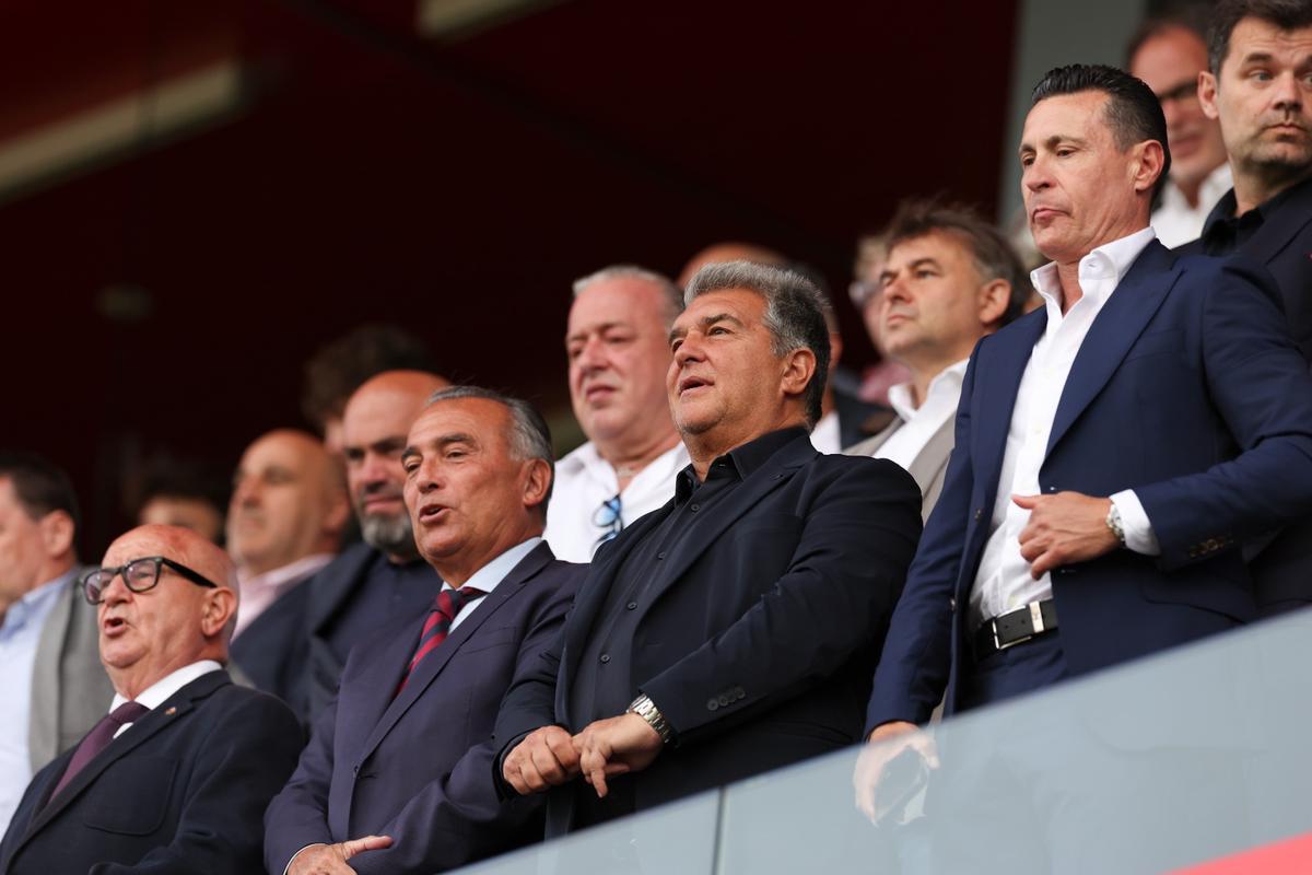 Barça Atlètic - UD Ibiza, partido de vuelta de la semifinal del play-off de ascenso a Segunda, en imágenes.