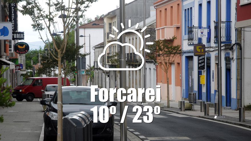 El tiempo en Forcarei: previsión meteorológica para hoy, sábado 21 de junio