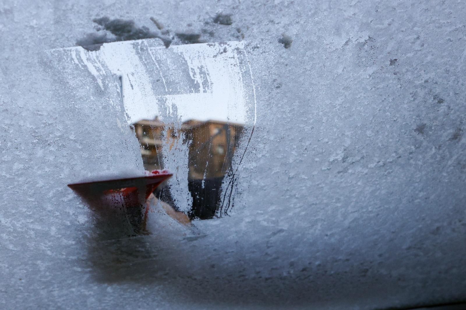 Frío invernal en Alcoy