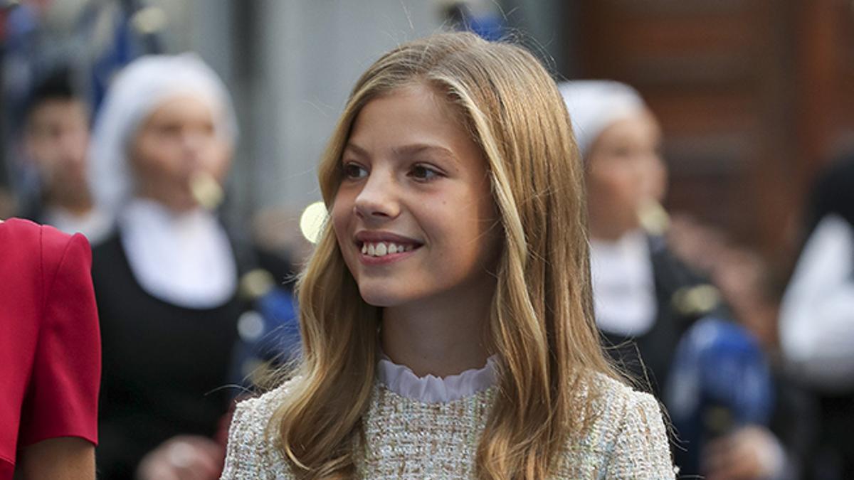 La infanta Sofía en los premios Princesa de Asturias en Ovideo