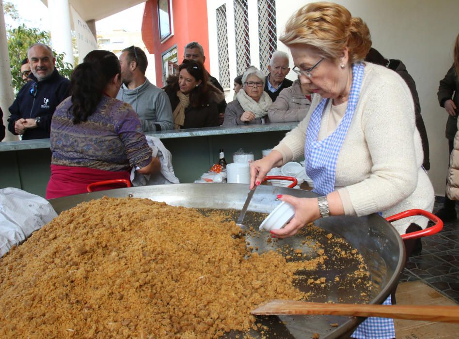 Migas carnavaleras en Teatinos