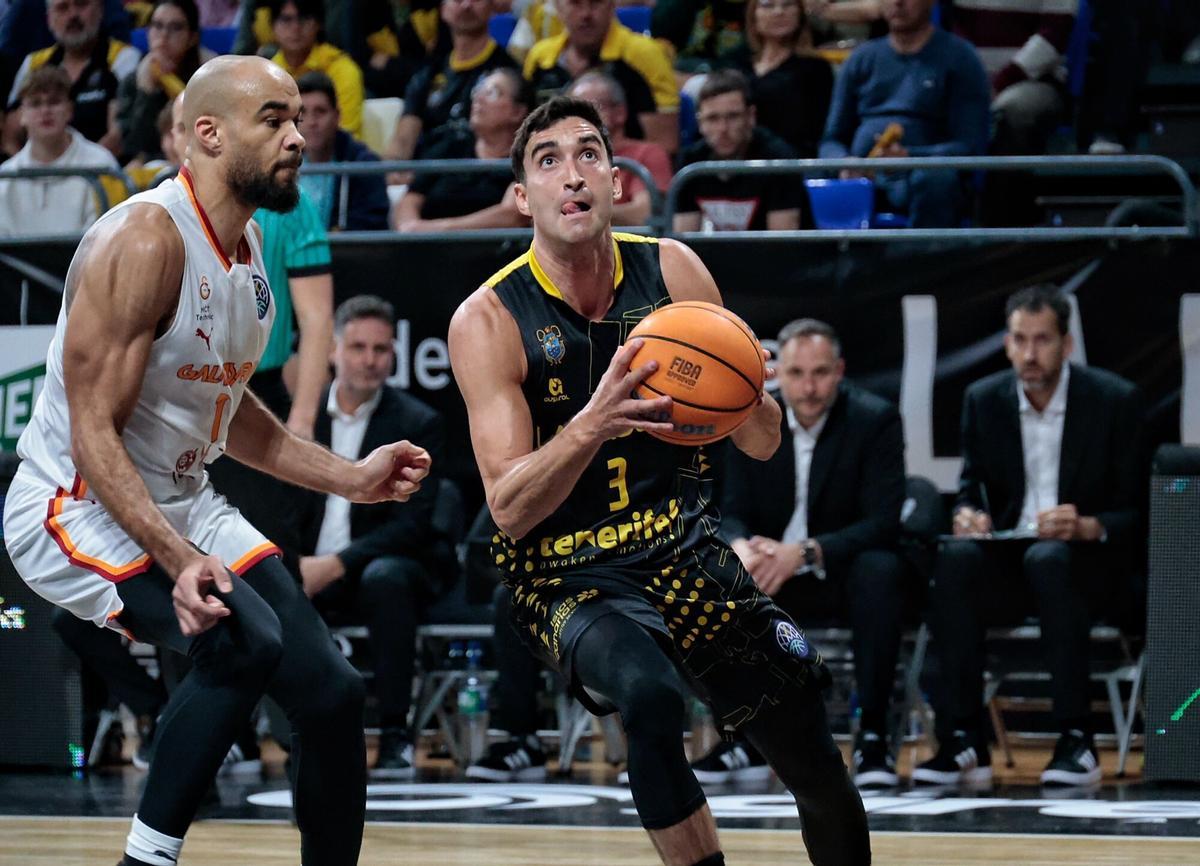Partido La Laguna Tenerife CB Canarias - Galatasaray de los cuartos de final de la BCL