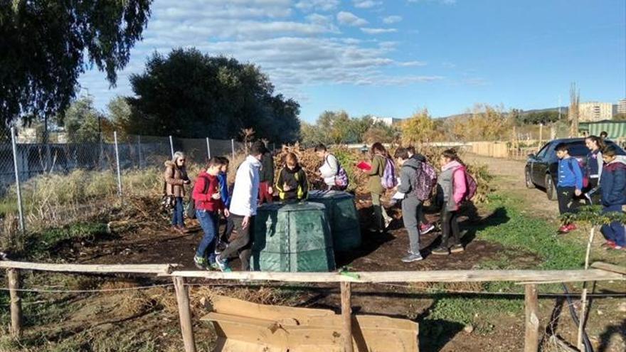 Dos compostadores para huertos urbanos