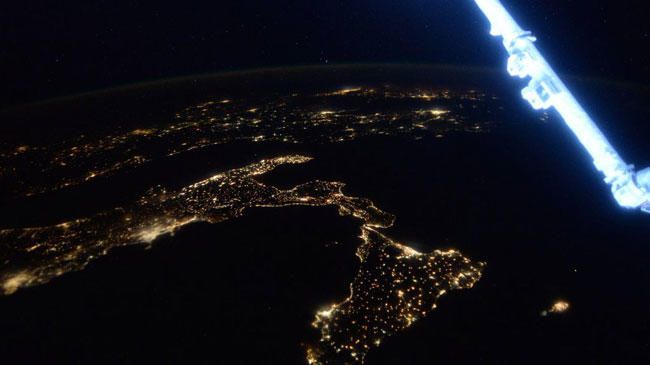 Italia desde el espacio