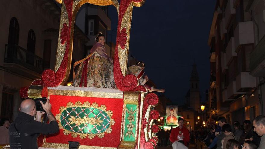 Imagen de archivo de la cabalgata de San José en Cheste