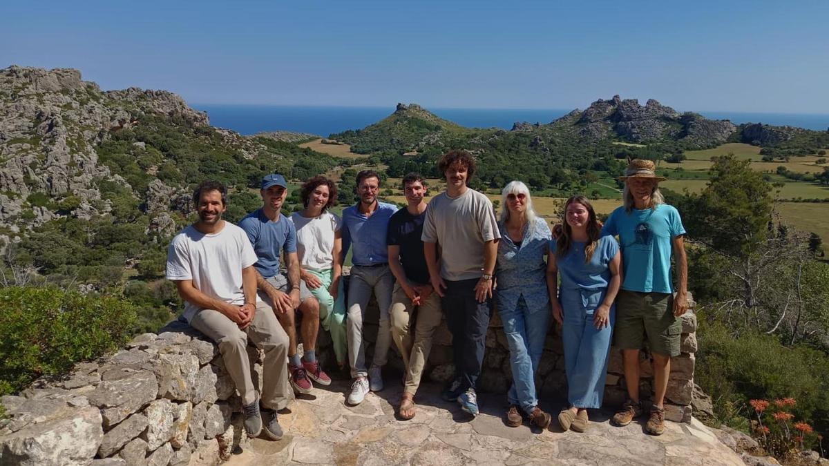 Presentación de la Aliança Mar i Terra de Mallorca en la finca de Ariant, en Pollença.