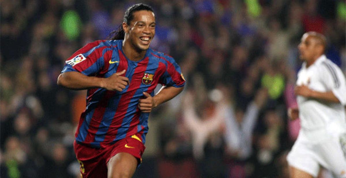 Ronaldinho dejó goles memorables como jugador del FC Barcelona