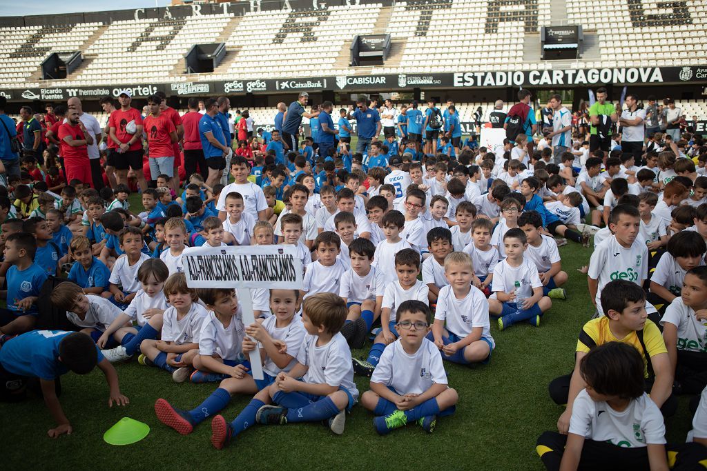 Clausura de la liga coal de fútbol en Cartagena