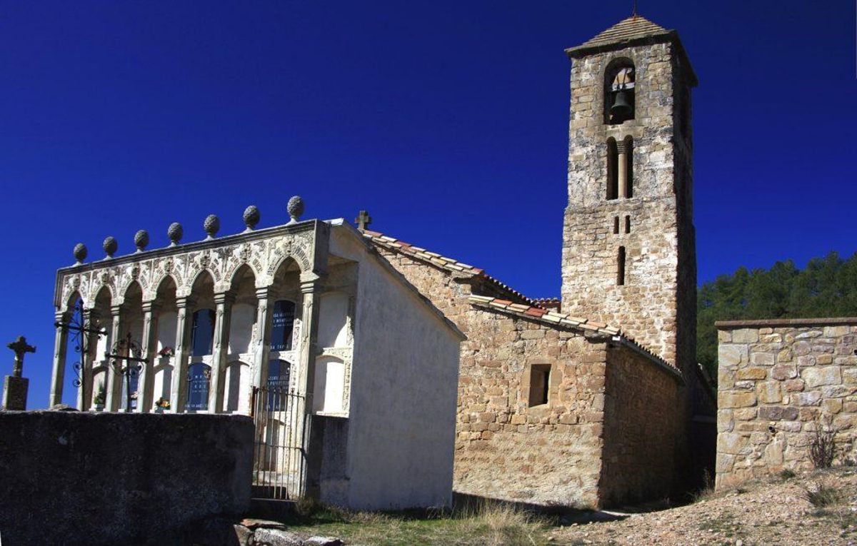 L'església de Santa Eulàlia de Timoneda, a Lladurs