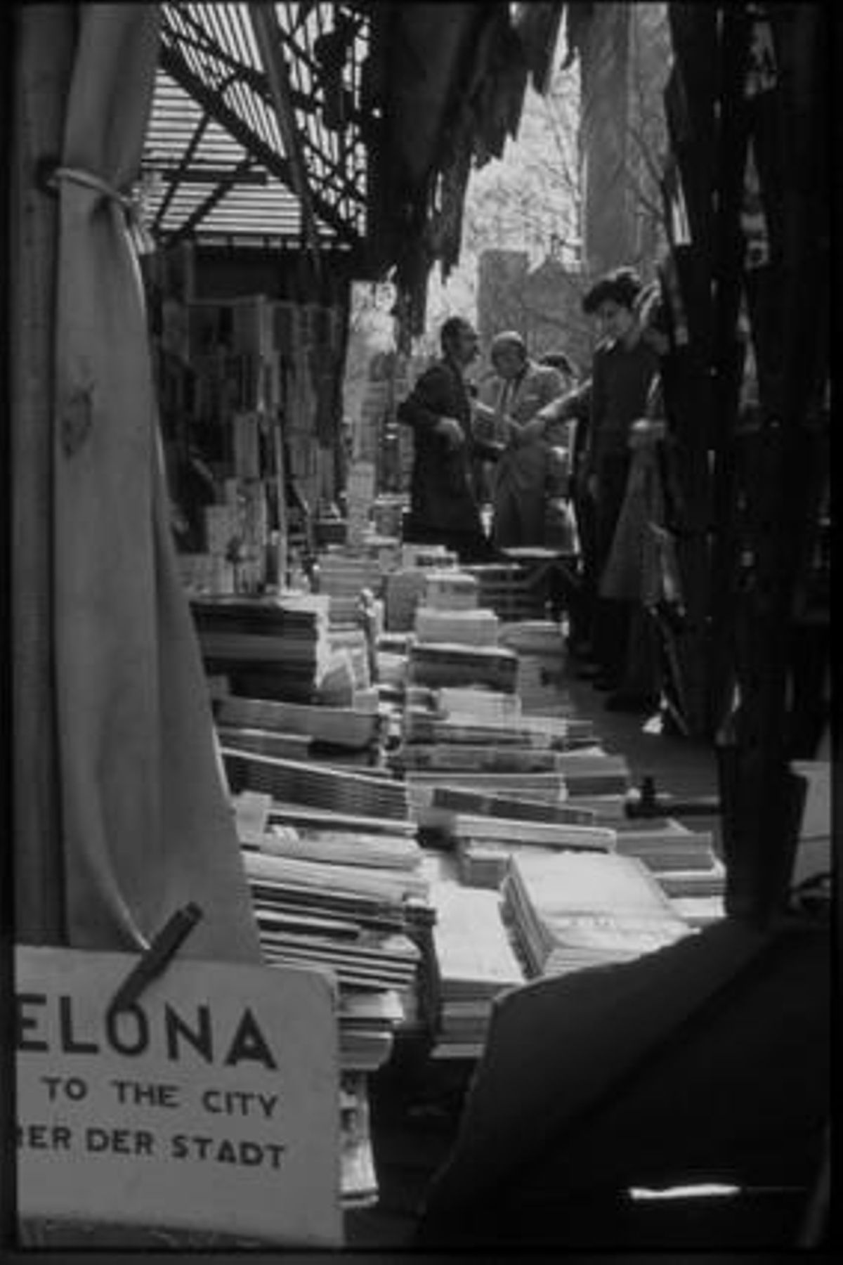 Mercado de libros de Sant Antoni.