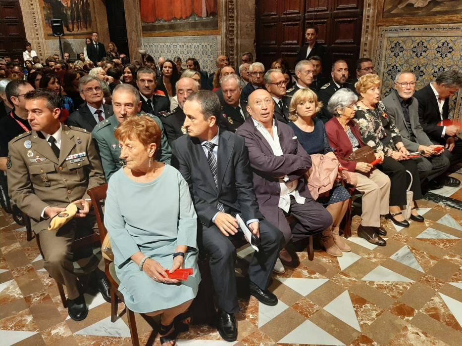 Acto institucional por el 9 d'Octubre en el Palau de la Generalitat