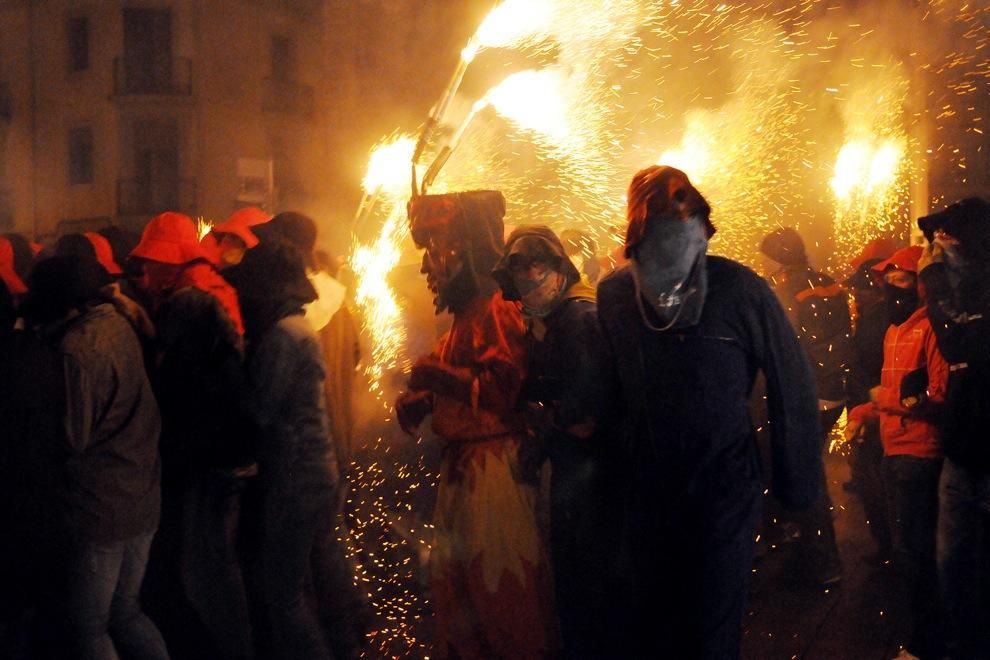 Correfoc de la festa major de Manresa 2016